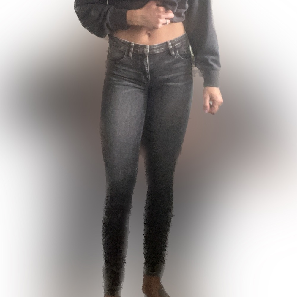 Rare Guess mid rise skinny jeans